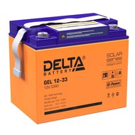   Delta GEL 12-33 (12V / 33Ah)