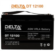   Delta DT 12100 (12V / 100Ah)